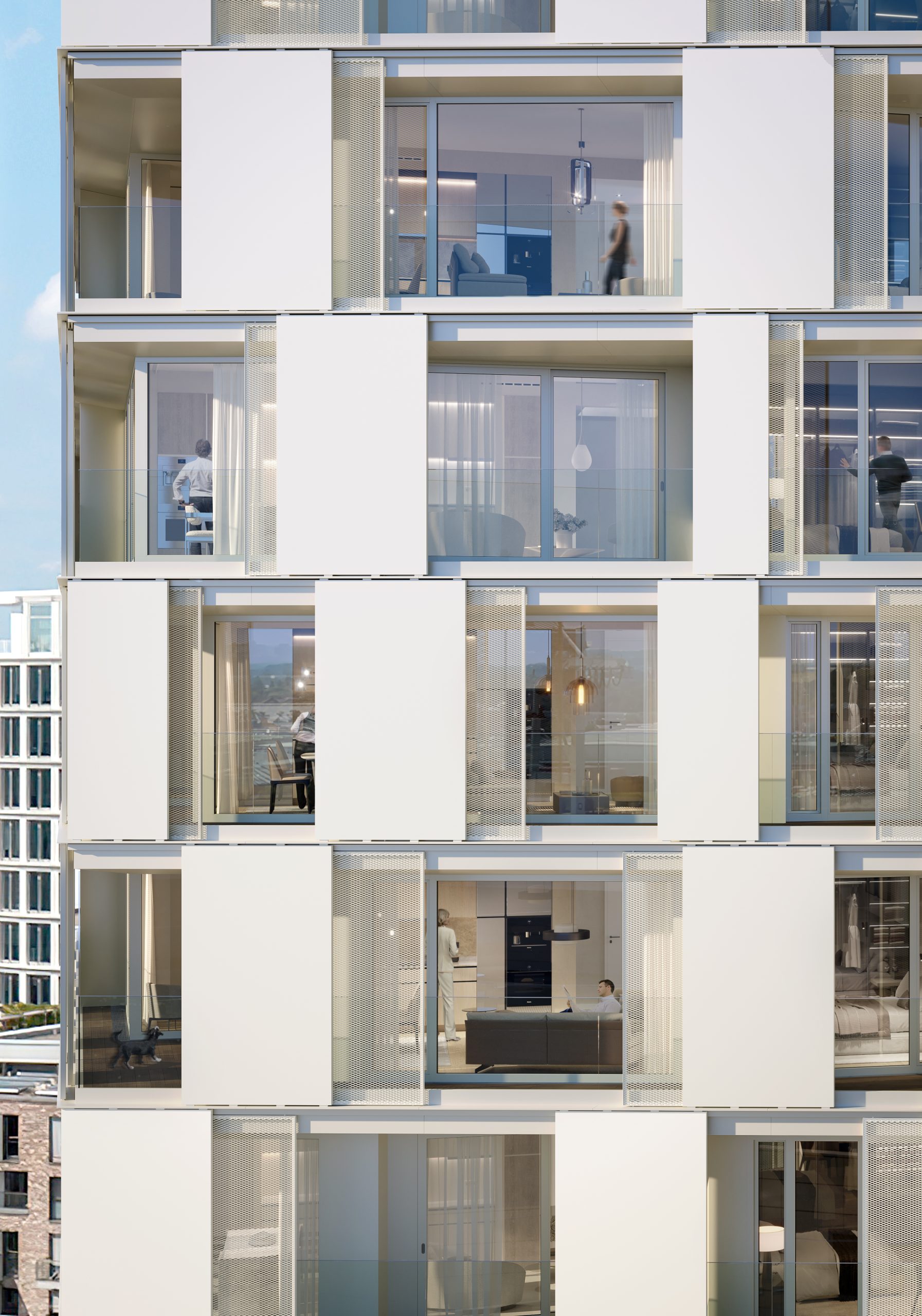 3D Visualisierung des Projekts Fleesensee von StudioFeldmann, 3D Visualiserungen aus Berlin.