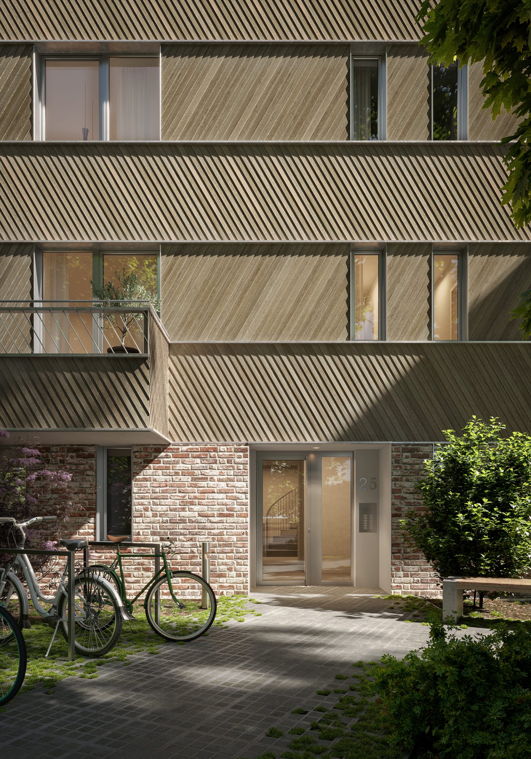 3D Visualisierung des Projekts Fleesensee von StudioFeldmann, 3D Visualiserungen aus Berlin.