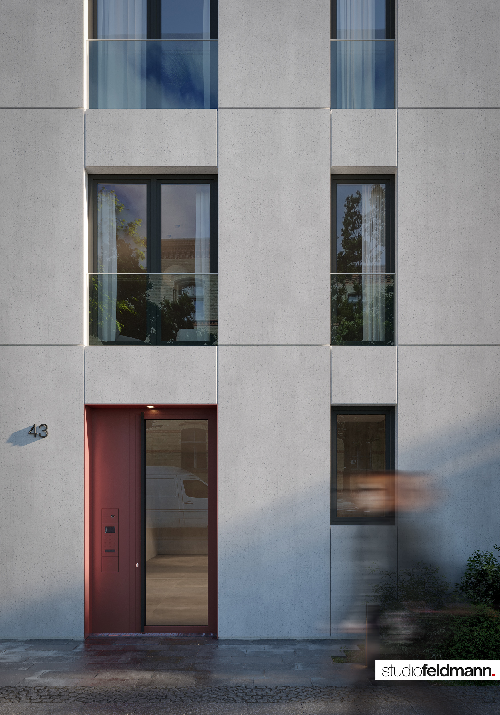 3D Visualisierung des Projekts Fleesensee von StudioFeldmann, 3D Visualiserungen aus Berlin.