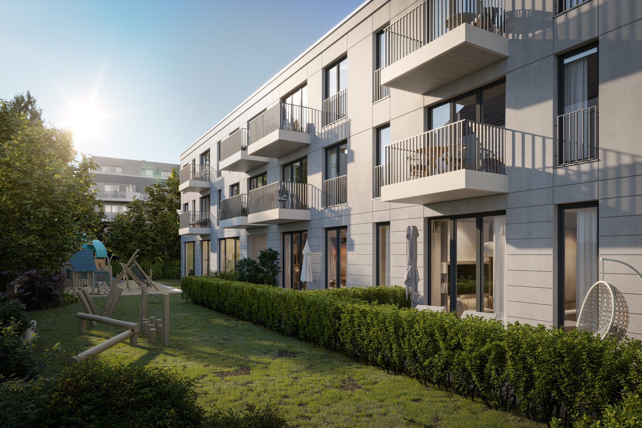 3D Visualisierung des Projekts Fleesensee von StudioFeldmann, 3D Visualiserungen aus Berlin.