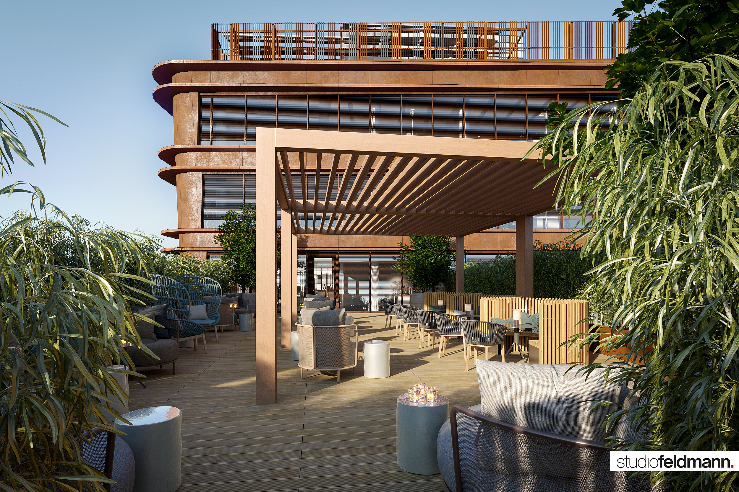 3D Visualisierung des Projekts Fleesensee von StudioFeldmann, 3D Visualiserungen aus Berlin.