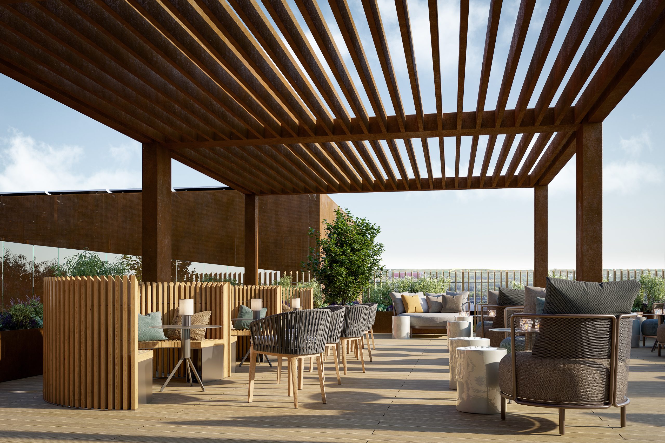 3D Visualisierung des Projekts Fleesensee von StudioFeldmann, 3D Visualiserungen aus Berlin.