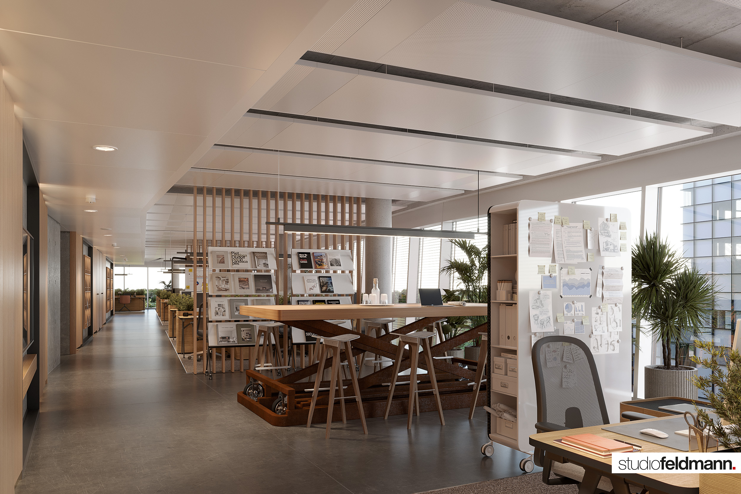 3D Visualisierung des Projekts Fleesensee von StudioFeldmann, 3D Visualiserungen aus Berlin.