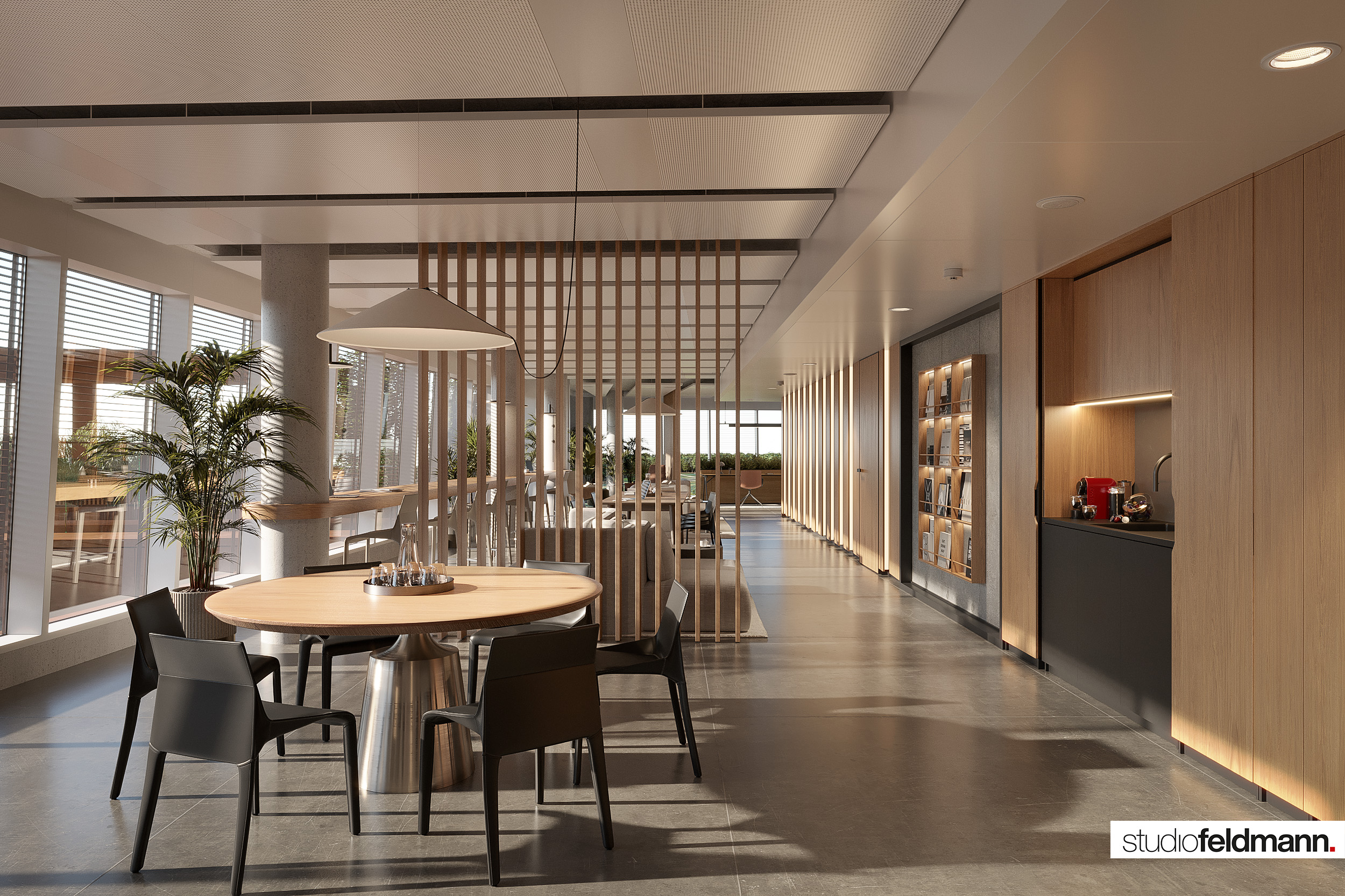 3D Visualisierung des Projekts Fleesensee von StudioFeldmann, 3D Visualiserungen aus Berlin.