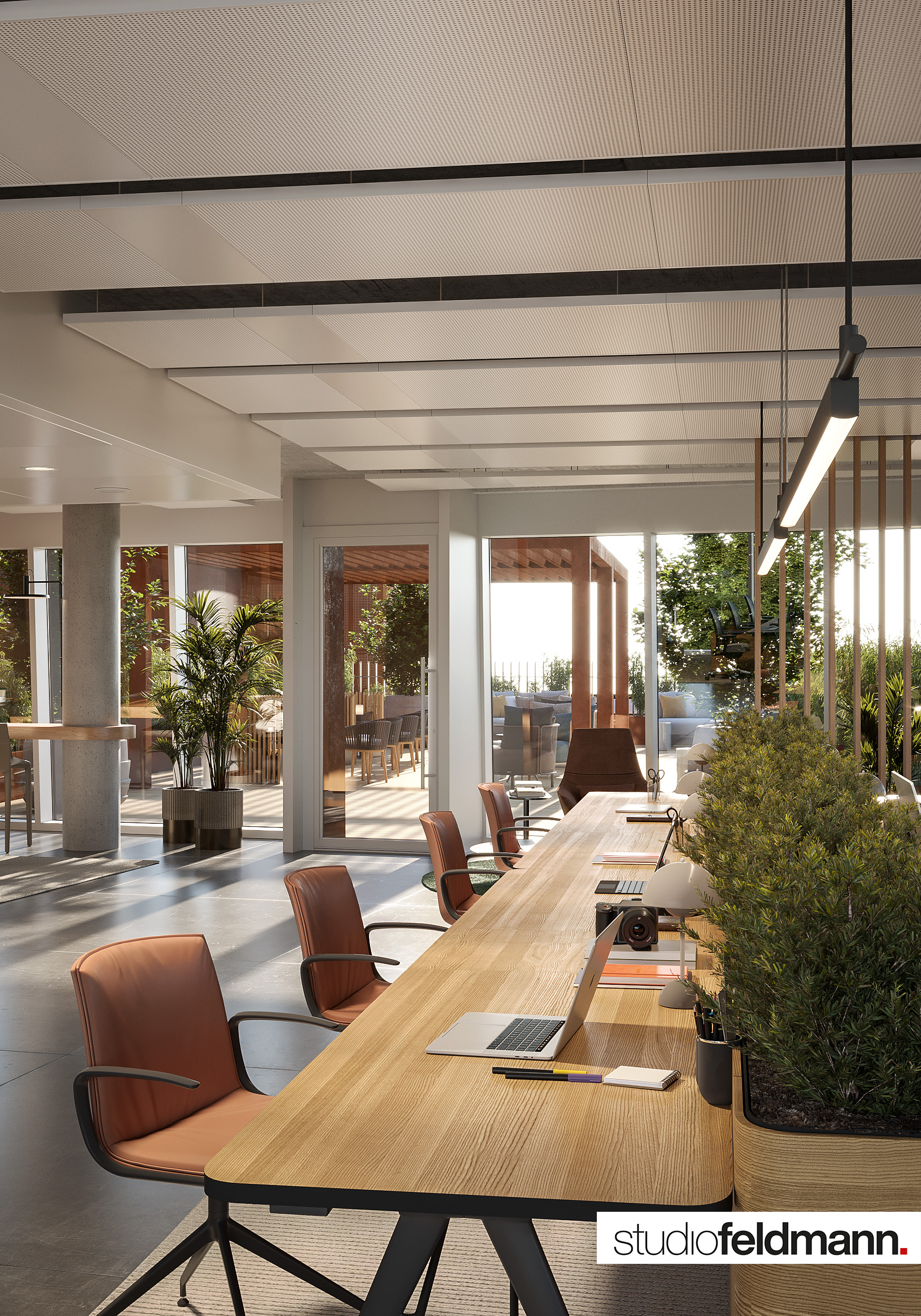 3D Visualisierung des Projekts Fleesensee von StudioFeldmann, 3D Visualiserungen aus Berlin.