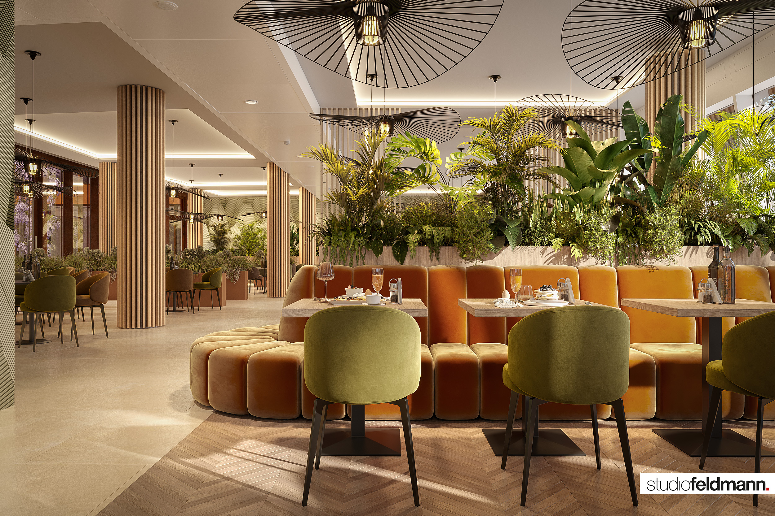 3D Visualisierung des Projekts Fleesensee von StudioFeldmann, 3D Visualiserungen aus Berlin.