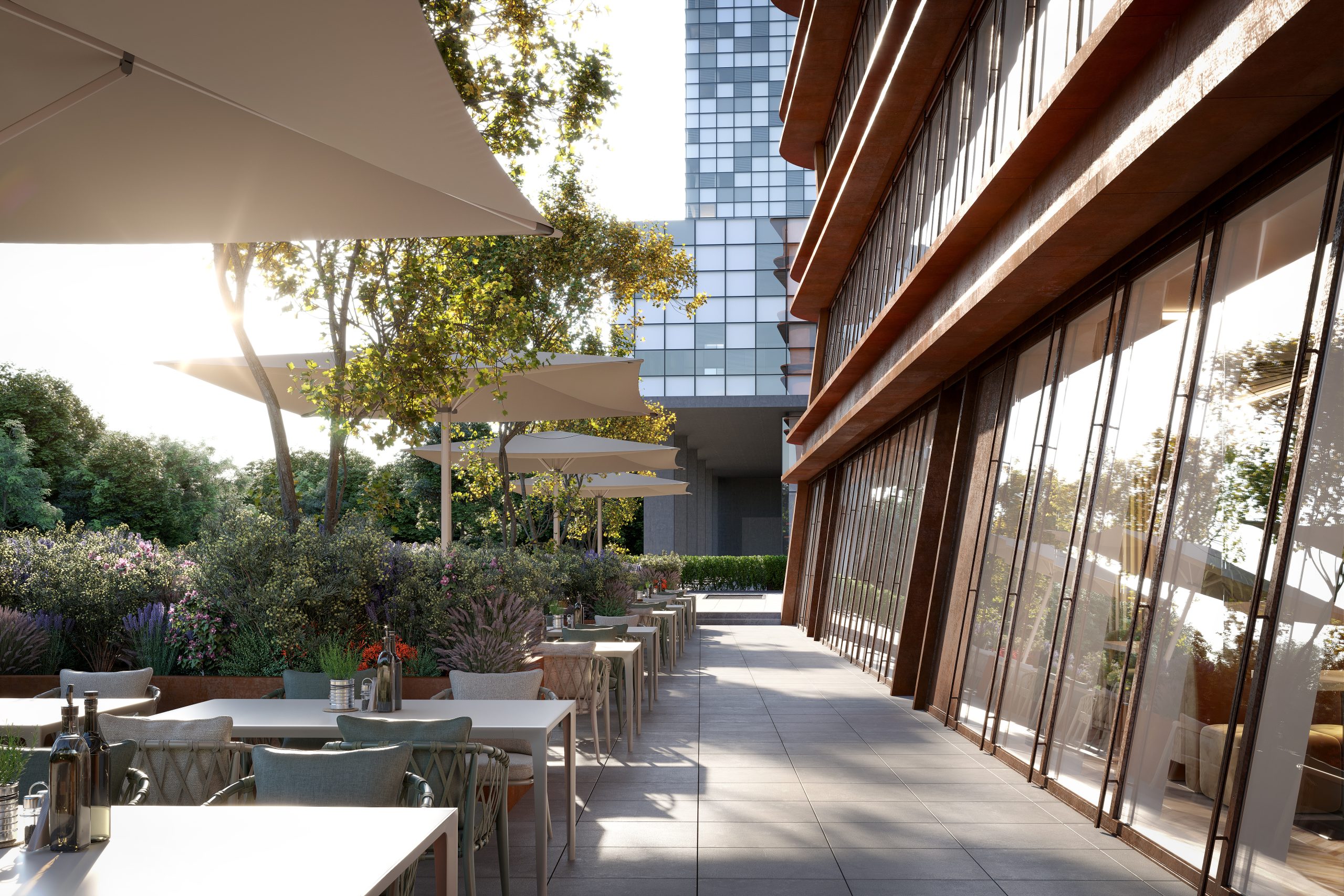 3D Visualisierung des Projekts Fleesensee von StudioFeldmann, 3D Visualiserungen aus Berlin.