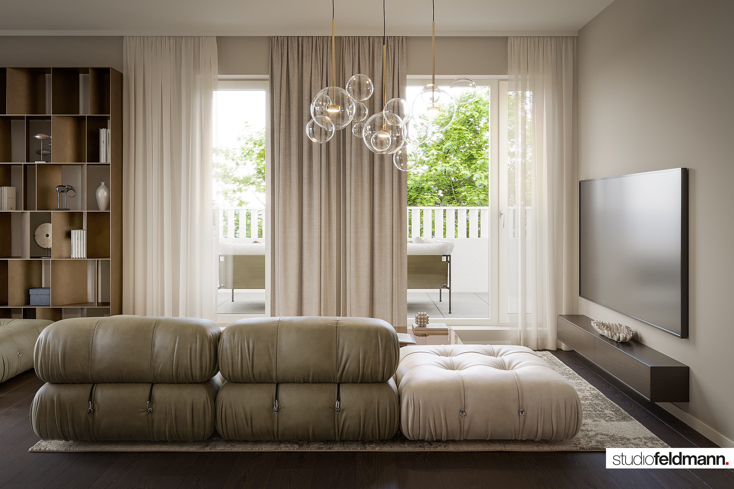 3D Visualisierung des Projekts Fleesensee von StudioFeldmann, 3D Visualiserungen aus Berlin.