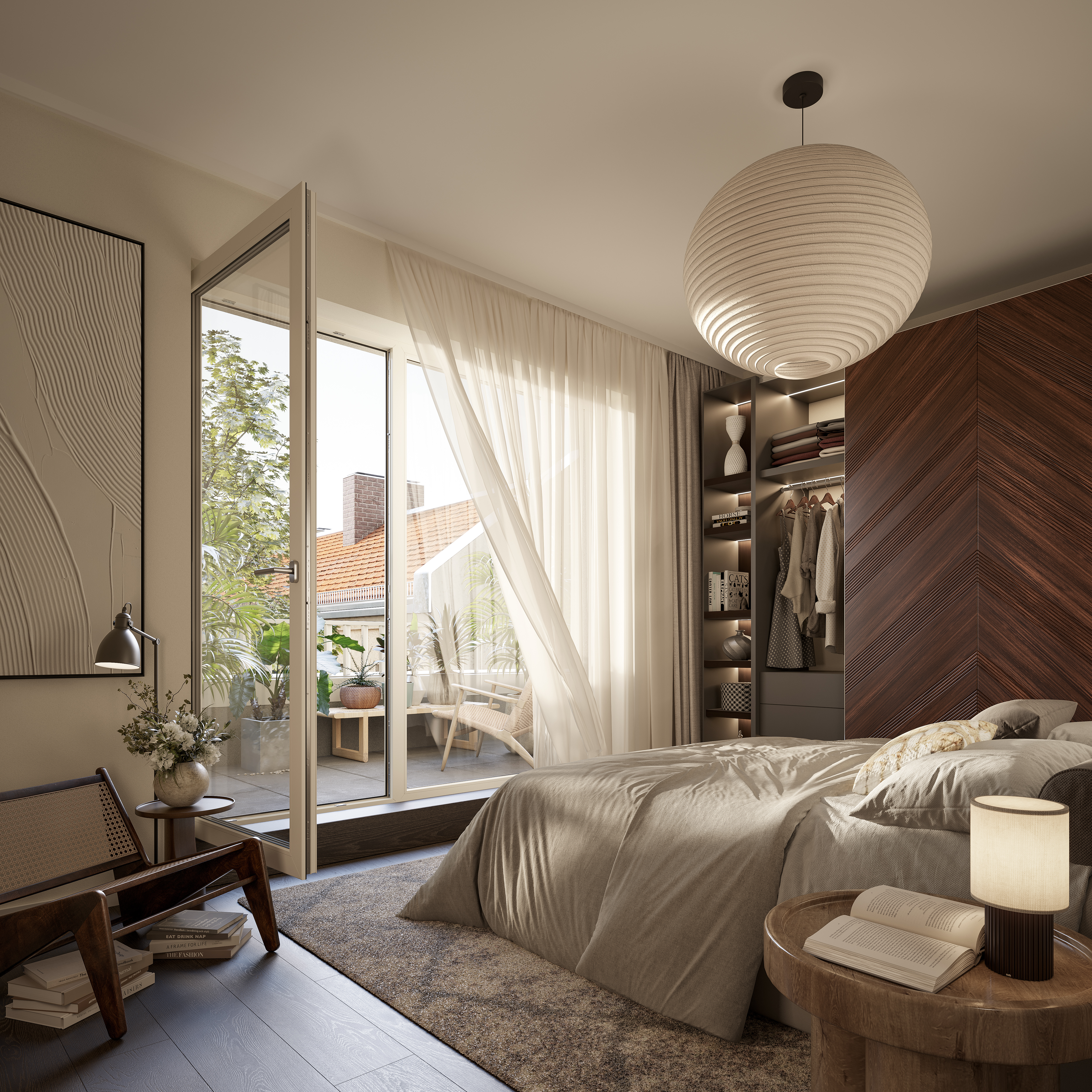 3D Visualisierung des Projekts Fleesensee von StudioFeldmann, 3D Visualiserungen aus Berlin.