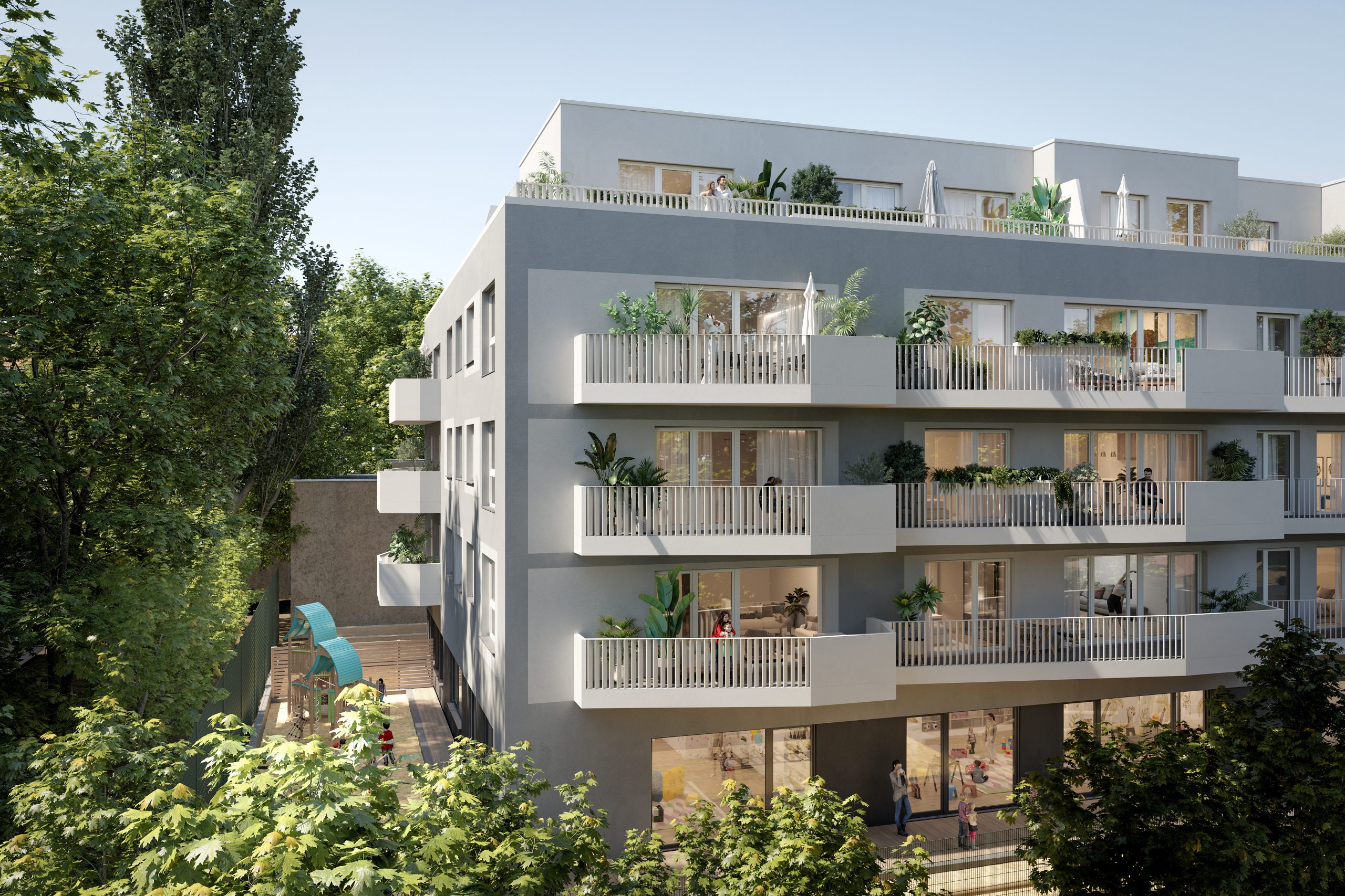 3D Visualisierung des Projekts Fleesensee von StudioFeldmann, 3D Visualiserungen aus Berlin.